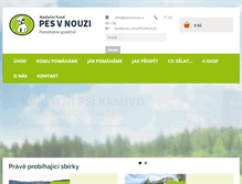 Tablet Screenshot of pesvnouzi.cz